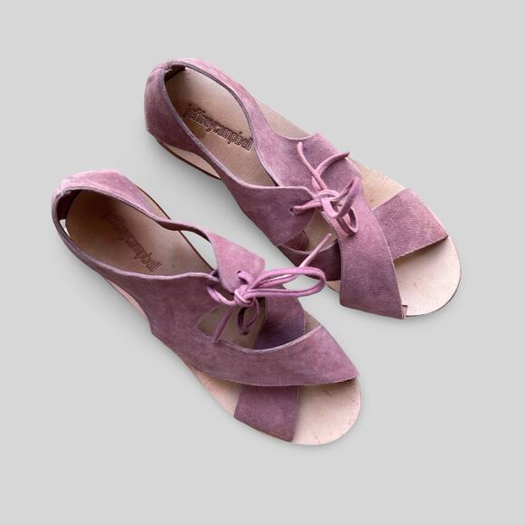 Jeffrey Campbell Furtado Suede Sandals - Picture 2 of 7